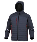 KURTKA ROBOCZA OCIEPLANA PIKOWANA MOTION DELTA PLUS WIATRÓWKA SOFTSHELL