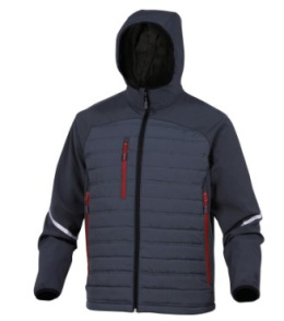 KURTKA ROBOCZA OCIEPLANA PIKOWANA MOTION DELTA PLUS WIATRÓWKA SOFTSHELL