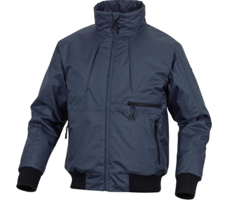 GRANATOWA KURTKA ROBOCZA OCIEPLANA SANREMO DELTA PLUS bomberka GRANATOWA KURTKA ROBOCZA OCIEPLANA SANREMO DELTA PLUS bomberka