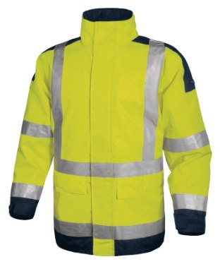 ŻÓŁTA KURTKA ROBOCZA ODBLASKOWA OCIEPLANA EASYVIEW DELTA PLUS ŻÓŁTA KURTKA ROBOCZA ODBLASKOWA OCIEPLANA EASYVIEW DELTA PLUS