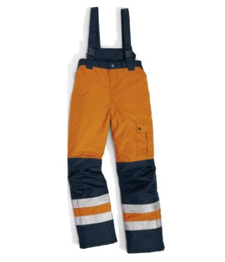 SPODNIE ROBOCZE OCIEPLANE OSTRZEGAWCZE ogrodniczki FARGO HV DELTA PLUS SPODNIE ROBOCZE OCIEPLANE OSTRZEGAWCZE ogrodniczki FARGO HV DELTA PLUS