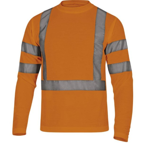 T-SHIRT OSTRZEGAWCZY Z DŁUGIMI RĘKAWAMI Z POLIESTRU STAR DELTA PLUS T-SHIRT OSTRZEGAWCZY Z DŁUGIMI RĘKAWAMI Z POLIESTRU STAR DELTA PLUS