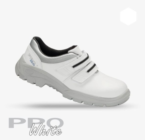 PPO Strzelce Opolskie 202 S2 półbuty robocze białe PPO Strzelce Opolskie 202 S2 półbuty robocze białe