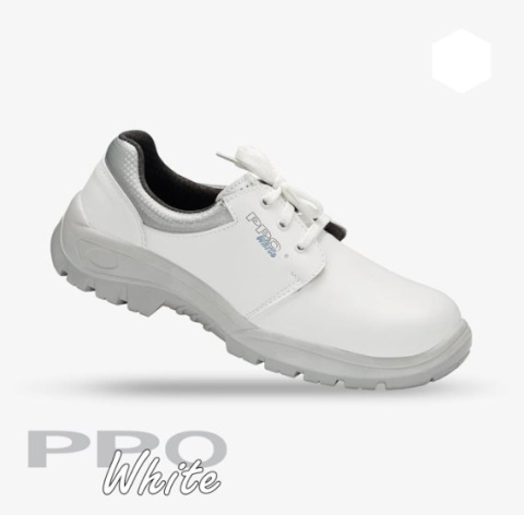 PPO Strzelce Opolskie 204 S2 półbuty robocze białe PPO Strzelce Opolskie 204 S2 półbuty robocze białe