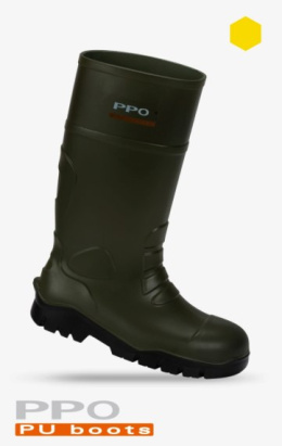 BUTY ROBOCZE PPO KALOSZE 2052 S5 Z PODNOSKIEM MĘSKIE DAMSKIE