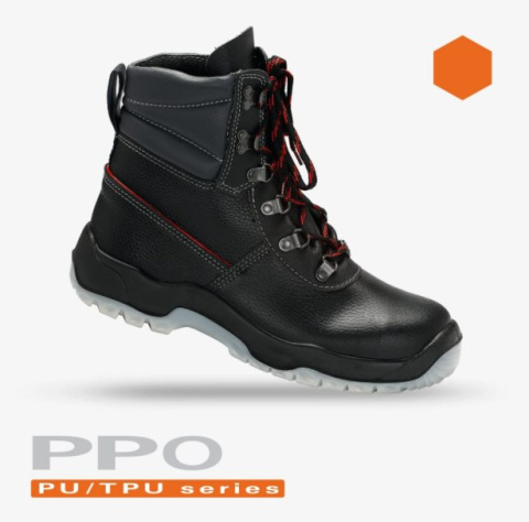 PPO Strzelce Opolskie 015 S1 buty robocze trzewiki ochronne PPO Strzelce Opolskie 015 S1 buty robocze trzewiki ochronne