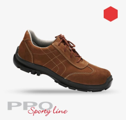 BUTY ROBOCZE PPO 505 PÓBUTY SKÓRZANE BRĄZOWE SKLEP BHP