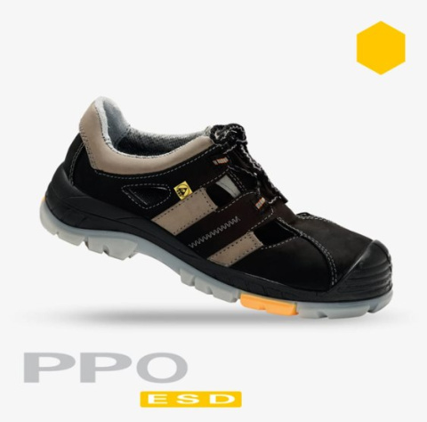 PPO Strzelce Opolskie 701 S1 ESD półbuty robocze kompozyt PPO Strzelce Opolskie 701 S1 ESD półbuty robocze kompozyt