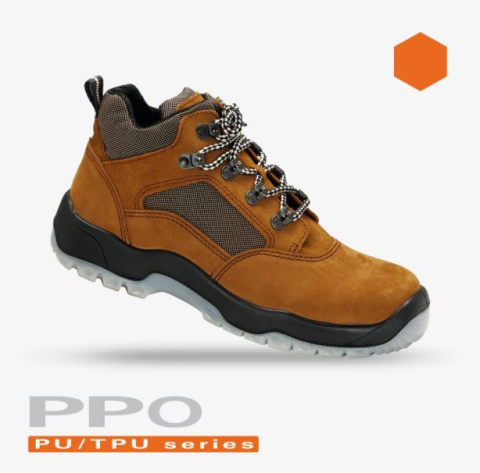 BUTY ROBOCZE PPO 72N BRĄZOWE SKÓRZANE OBUWIE ROBOCZE TRZEWIKI BUTY ROBOCZE PPO 72N BRĄZOWE SKÓRZANE OBUWIE ROBOCZE TRZEWIKI