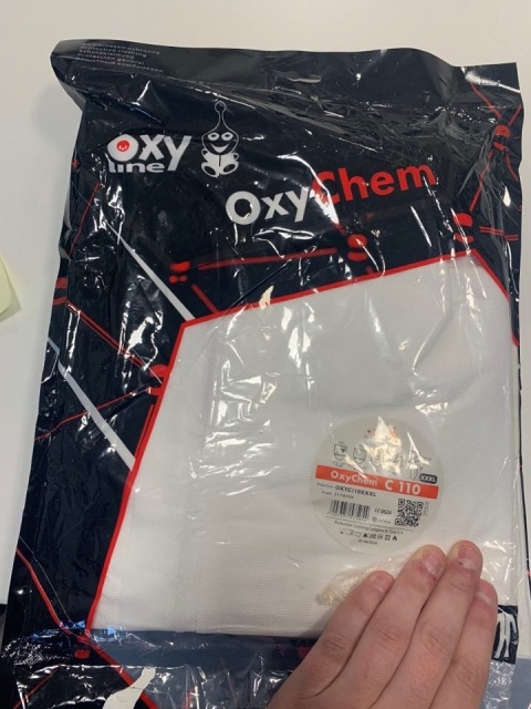 HURT - KOMBINEZON CHEMOODPORNY KAT. III TYP 5,6 HURT - KOMBINEZON CHEMOODPORNY KAT. III TYP 5,6