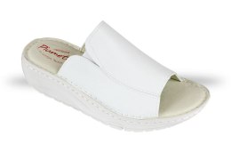 Buty Julex Klapki Damskie Piumetta 6264 białe