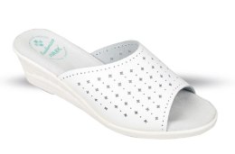 Buty Julex Klapki Damskie Piumetta MD1 białe