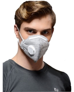 MAska antysmogowa antywirusowa FFP3 z zaworkiem