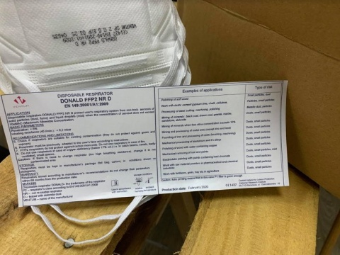 OD RĘKI - PÓŁMASKA OCHRONNA P2 DONALD OD RĘKI - PÓŁMASKA OCHRONNA P2 DONALD