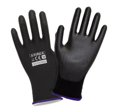 Procera X-Puno Black rękawice robocze powlekane poliuretanem