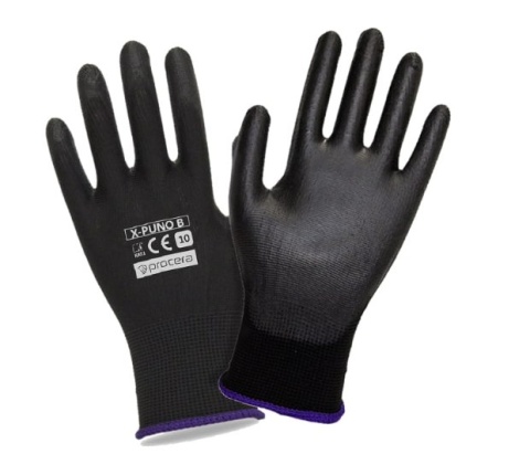 Procera X-Puno Black rękawice robocze powlekane poliuretanem Procera X-Puno Black rękawice robocze powlekane poliuretanem