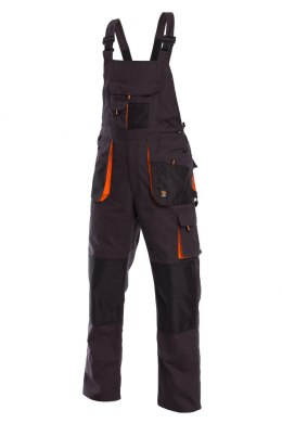 Procera Prowork spodnie robocze ogrodniczki czarne