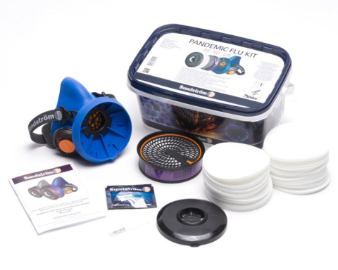 PANDEMIC FLU KIT SR 100 PÓŁMASKA SUNDSTROM PANDEMIC FLU KIT SR 100 PÓŁMASKA SUNDSTROM