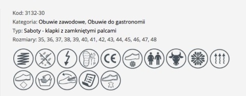 Saboty buty Julex 3132 niebieskie Saboty buty Julex 3132 niebieskie