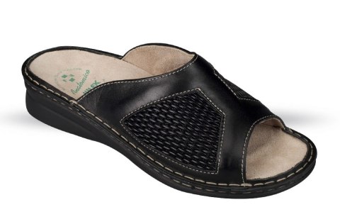 Buty Julex Klapki Damskie JULEX-Orto 1011 czarne Buty Julex Klapki Damskie JULEX-Orto 1011 czarne