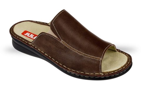 Buty Julex Klapki Damskie JULEX-Orto 1014 brązowe Buty Julex Klapki Damskie JULEX-Orto 1014 brązowe