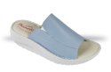 Buty Julex Klapki Damskie Piumetta 6264 jasno niebieskie Buty Julex Klapki Damskie Piumetta 6264 jasno niebieskie