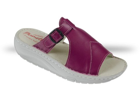 Buty Julex Klapki Damskie Piumetta 6266 fioletowe Buty Julex Klapki Damskie Piumetta 6266 fioletowe