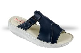 Buty Julex Klapki Damskie Piumetta 6266 granatowe