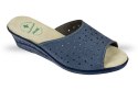 Buty Julex Klapki Damskie Piumetta MD4 granatowe Buty Julex Klapki Damskie Piumetta MD4 granatowe