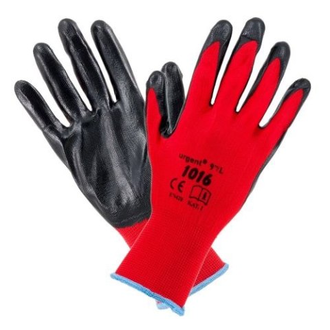Urgent 1016 rękawice robocze olejoodporne powlekanie nitrylem do smarów olejów Urgent 1016 rękawice robocze olejoodporne powlekanie nitrylem do smarów olejów