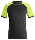 SNICKERS WORKWEAR T-SHIRT 2505 NEONOWY CZARNA