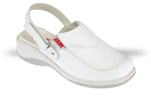 Buty Julex Saboty Damskie Piumetta 3177 białe