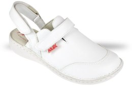 Buty Julex Piumetta 4460-21-P Saboty Damskie białe