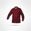 Sara Workwear koszula flanelowa 170gr czerwona Sara Workwear koszula flanelowa 170gr czerwona