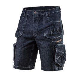Neo Tools 81-279 krótkie spodenki monterskie Denim- spodnie robocze