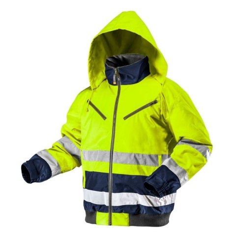 Neo Tools 81-710 kurtka robocza ostrzegawcza ocieplana żółta Neo Tools 81-710 kurtka robocza ostrzegawcza ocieplana żółta