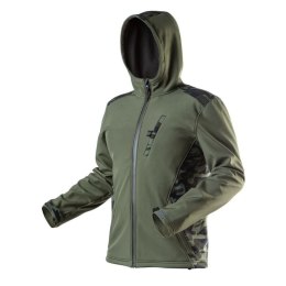 Neo Tools 81-553 Camo moro kurtka robocza softshell