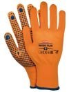 Reis RNYDO-FLUO pomrańczowe rękawice robocze z nakropieniem PCV Reis RNYDO-FLUO pomrańczowe rękawice robocze z nakropieniem PCV