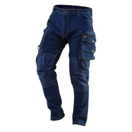 Neo Tools Denim 81-228 spodnie robocze monterskie ze wzmocnieniami