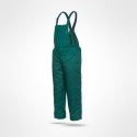 Sara Workwear Norman Winter spodnie robocze ocieplane ogrodniczki zielone Sara Workwear Norman Winter spodnie robocze ocieplane ogrodniczki zielone