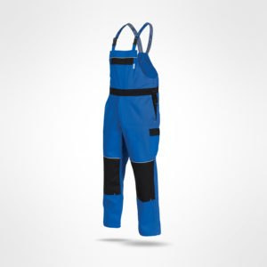 Sara Workwear Szyper spodnie robocze ogrodniczki niebieskie Sara Workwear Szyper spodnie robocze ogrodniczki niebieskie