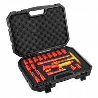 01-306 NEO TOOLS KLUCZE NASADOWE 1000V, 19SZT.