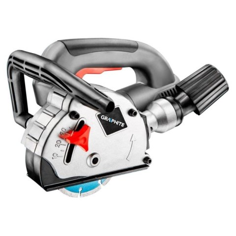 59G370 GRAPHITE BRUZDOWNICA 1320W, TARCZA 125 X 22.2 MM, WALIZKA