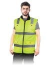 Reis CITRON kamizelka robocza ostrzegawcza ocieplana - bezrękawnik odblaskowy