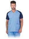 Reis TUTTI-J męska bluza medyczna z krótkim rękawem Reis TUTTI-J męska bluza medyczna z krótkim rękawem