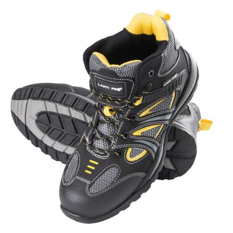 BUTY ROBOCZE MĘSKIE OCHRONNE CZARNO-ŻÓŁTE LAHTI PRO L30104 BUTY ROBOCZE MĘSKIE OCHRONNE CZARNO-ŻÓŁTE LAHTI PRO L30104