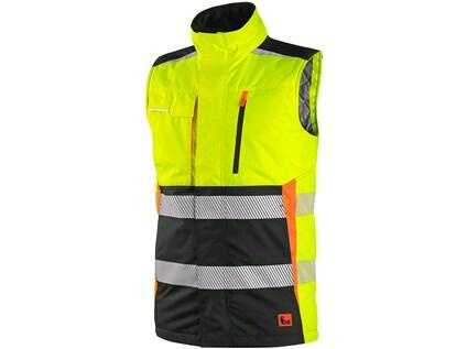 CXS Canis Benson kamizelka ocieplana ostrzegawcza - bezrękawnik odblaskowy CXS Canis Benson kamizelka ocieplana ostrzegawcza - bezrękawnik odblaskowy