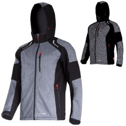 KURTKA MĘSKA SOFTSHELL Z KAPTUREM ODBLASKOWA LAHTI PRO L40923