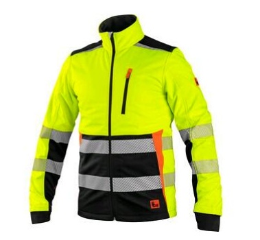CXS CANIS BENSON kurtka ostrzegawcza softshell dla drogowców CXS CANIS BENSON kurtka ostrzegawcza softshell dla drogowców