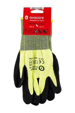 RĘKAWICE ROBOCZE ANTYPRZECIĘCIOWE PREMIUM CORTE CUT AVACORE
